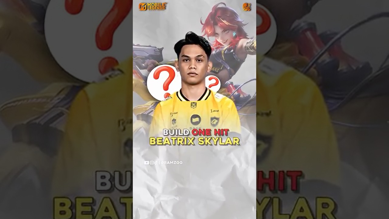 BUILD BEATRIX SKYLAR ONE HIT #RamzBAIK #RamzGG #MLBB