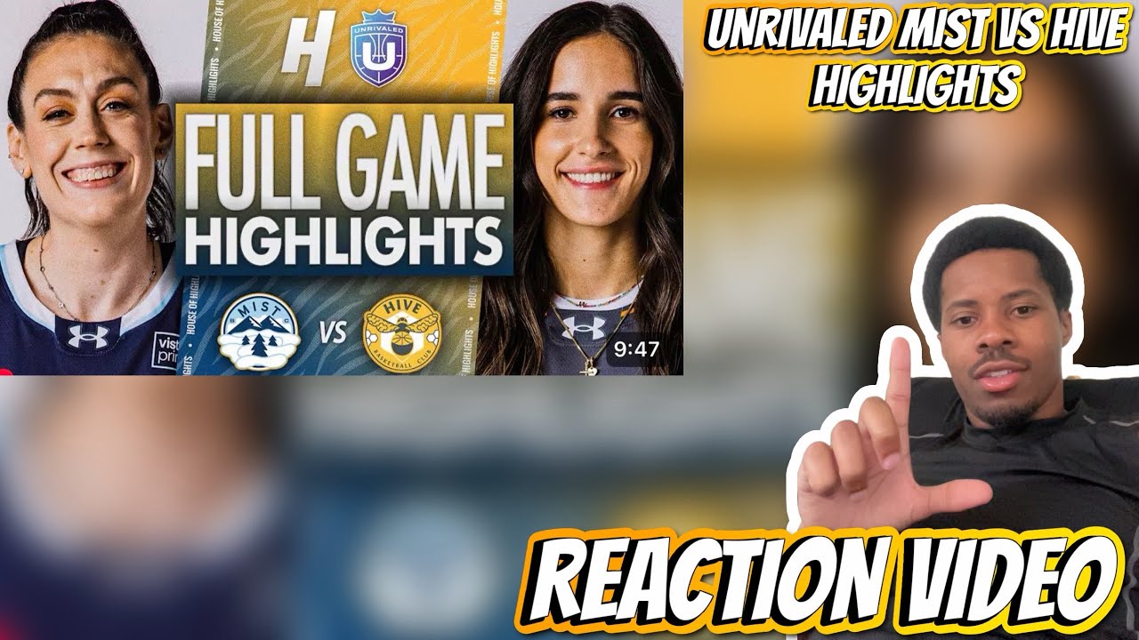 UNRIVALED BASKETBALL MIST VS HIVE 🔥 REACTION VIDEO 