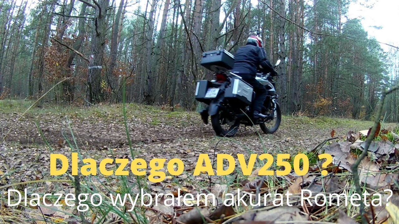 Krótki film o tym, dlaczego Romet ADV 250, a nie inny