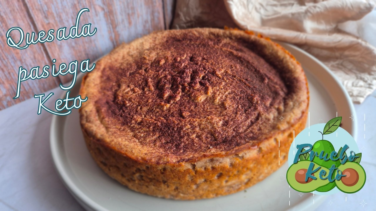 Quesada pasiega #keto  | sin azúcar | sin harina | by thefitchef