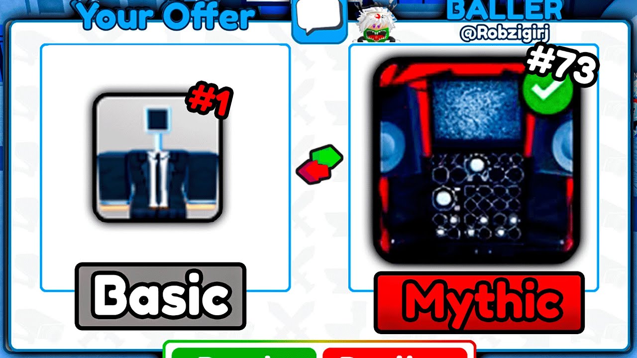 ✨ТРЕЙД от BASIC до MYTHIC в Toilet Tower Defense! ROBLOX РОБЛОКС ТУАЛЕТ ТОВЕР ДЕФЕНС! ЧАСТЬ 1