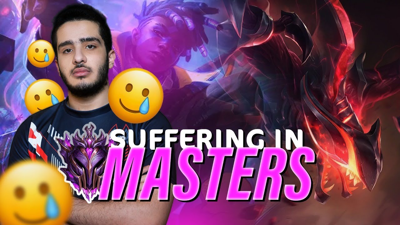ANB RATED SUFFERING IN MASTER | معاناة الماستر ايلو | League of Legends