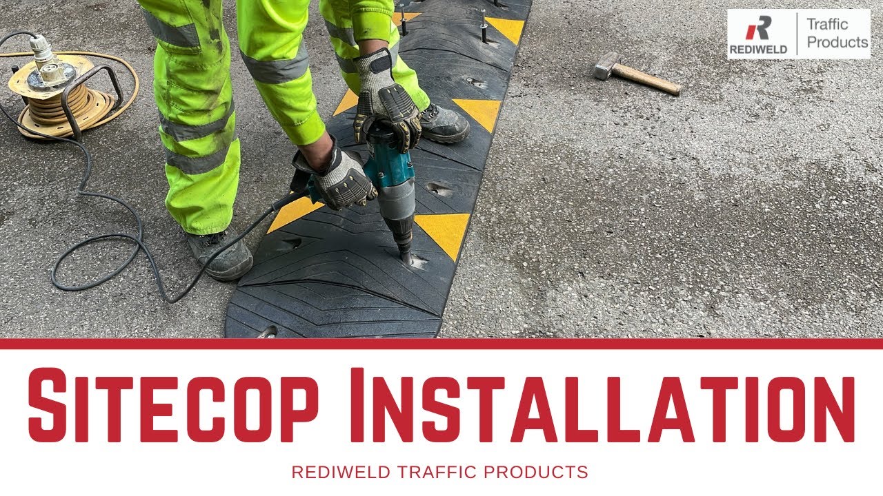 Sitecop Speed Ramp Installation | Rediweld Traffic