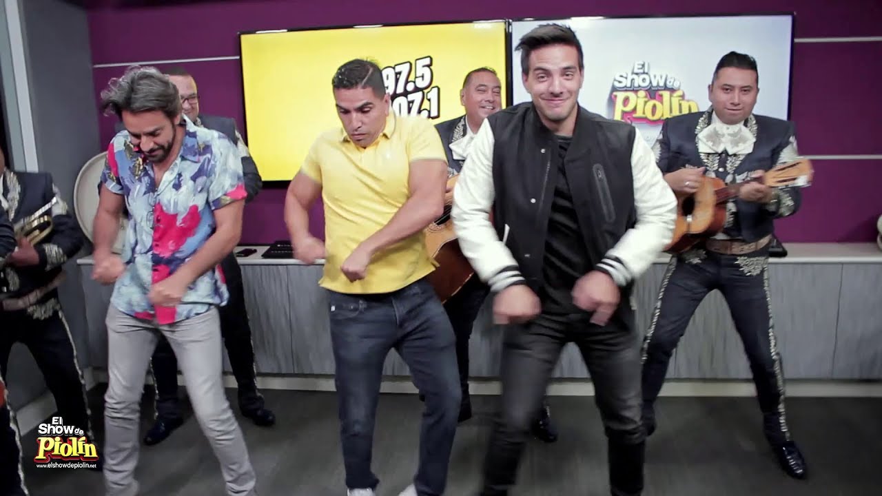 Eugenio Derbez, Vadhir Derbez, y Piolín Bailan el nuevo challenge y miren a quien retaron.