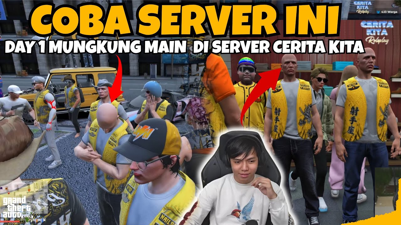 DAY 1 MUNGKUNG GABUNG GENG NAILONG FAMS DI SERVER CERITA KITA❗❗- GTA 5 ROLEPLAY #ceritakitaroleplay