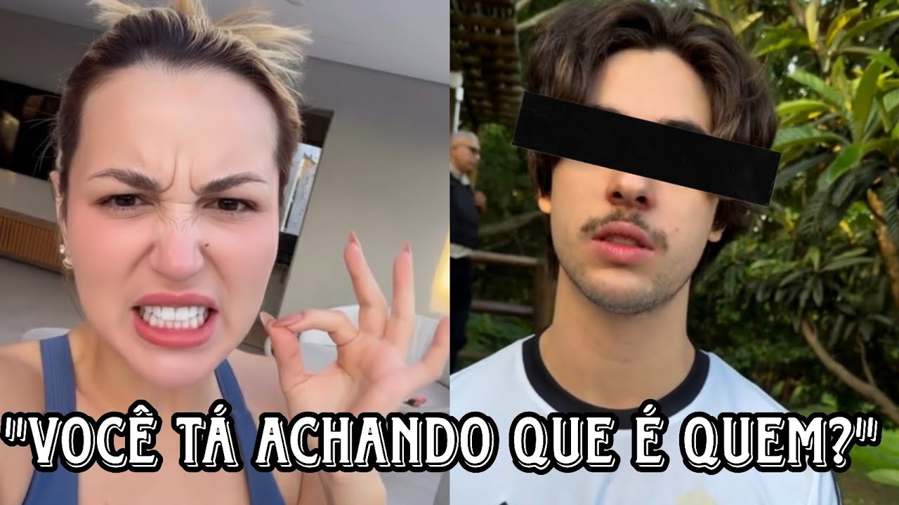 DEOLANE BEZERRA SE IRRITA E COBRA RESPEITO DE HOMEM QUE A OFENDEU