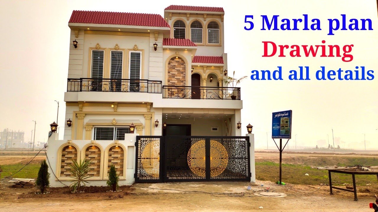 5 Marla 25x45 house plan | زبردست مکان