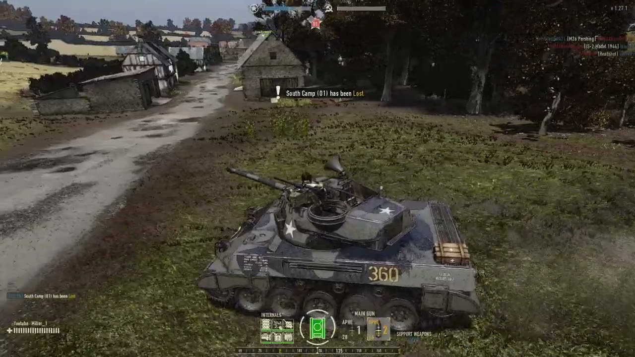 US Tanker Playing With @TheMinecraft4meh 15 Tank Kills