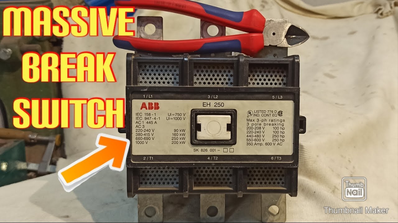 Scrapping a Huge Industrial Power Relay for Copper & Brass...