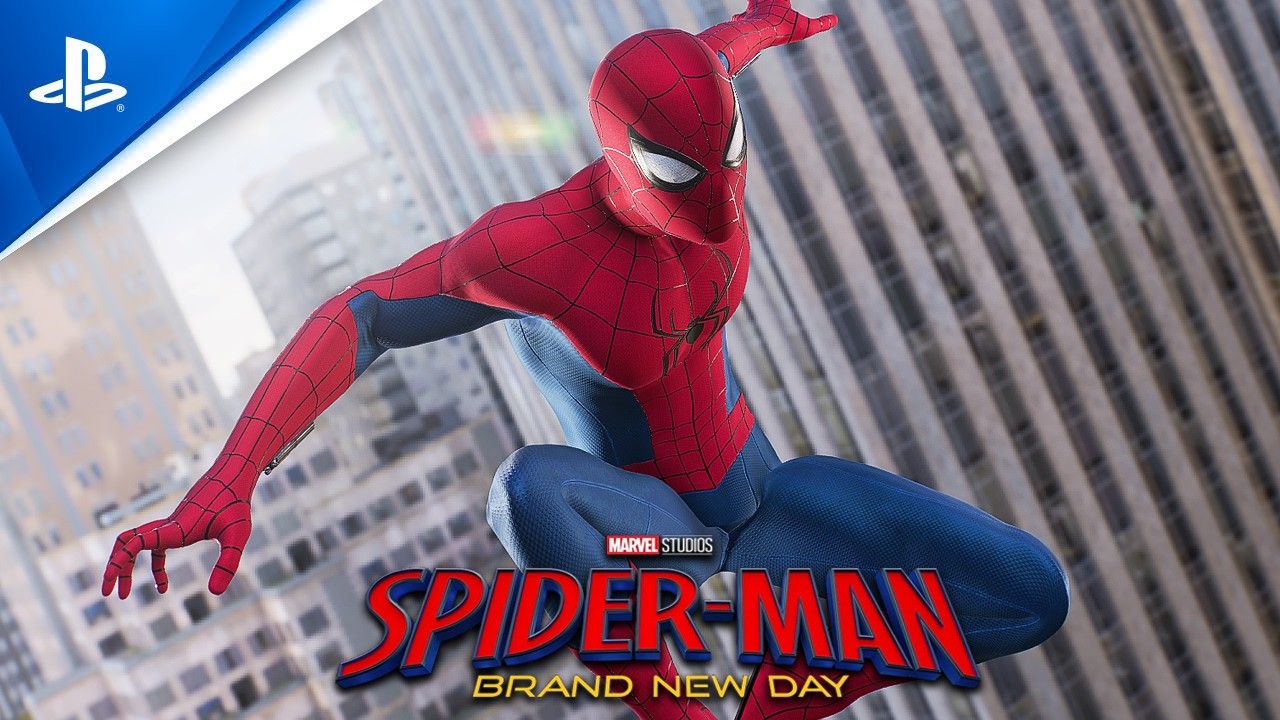 NEW (Updated) Spider-Man: Brand New Day Classic Suit In Marvel's Spider-Man 2