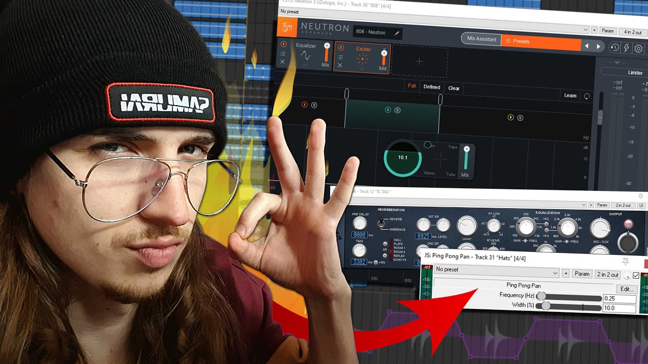 MIX YOUR BEATS LIKE A PRO 🎛️ | Advanced tips for mixing beats | Mixing beats in Reaper