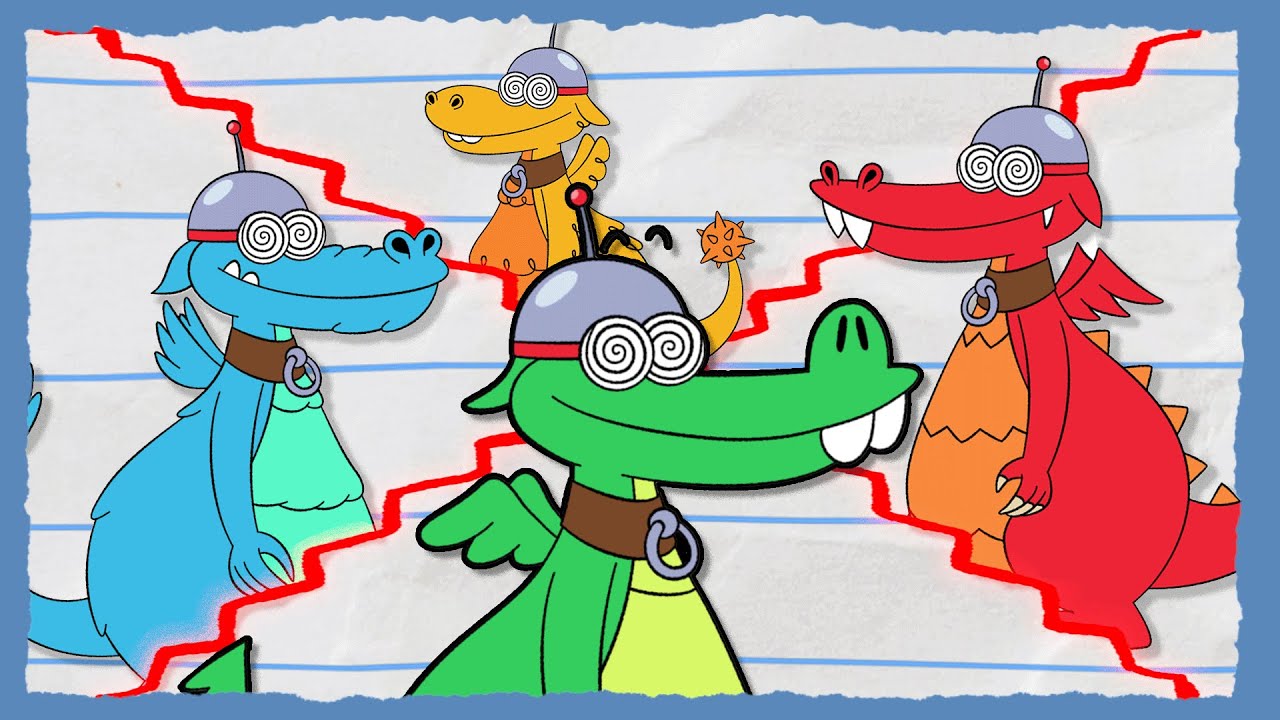 🔵🟡 The Hypnotized Dragons! 🔴🟢 | Cartoons for Kids | Boy & Dragon Compilations
