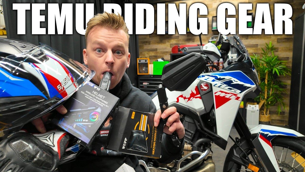 Testing Temu Motorcycle Gear – Total Trash or Best Budget Setup?
