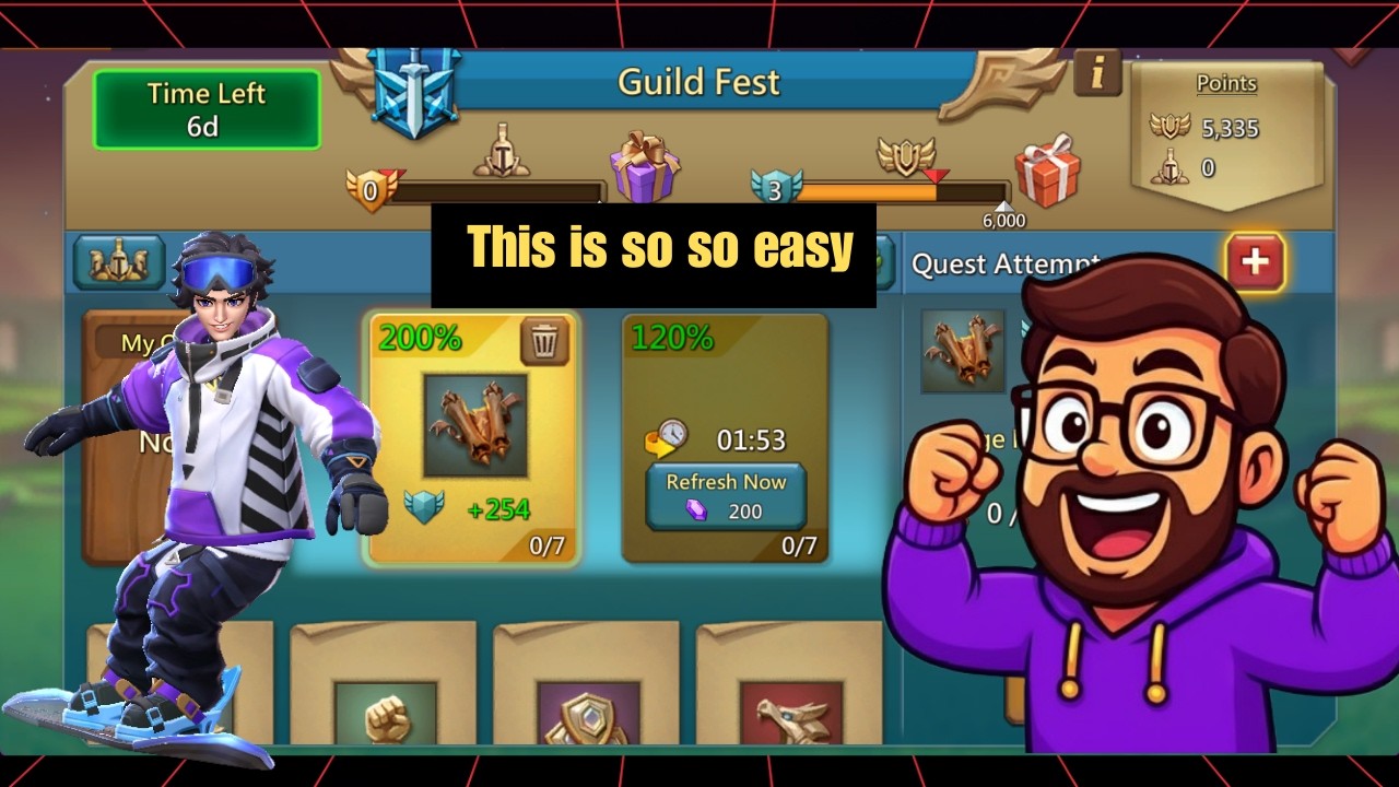Play Guild Fest Like A Pro | Lords Mobile | Genz Gaming