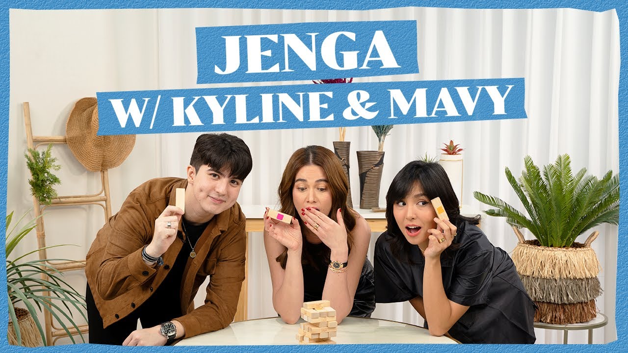 Let's Play Jenga with @Kyline Alcantara and Mavy Legaspi! | Bea Alonzo