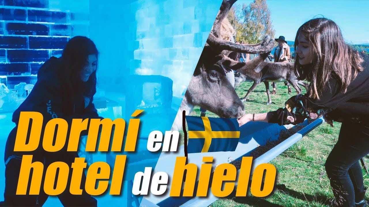 DORMÍ EN UN HOTEL DE HIELO - Nath Campos