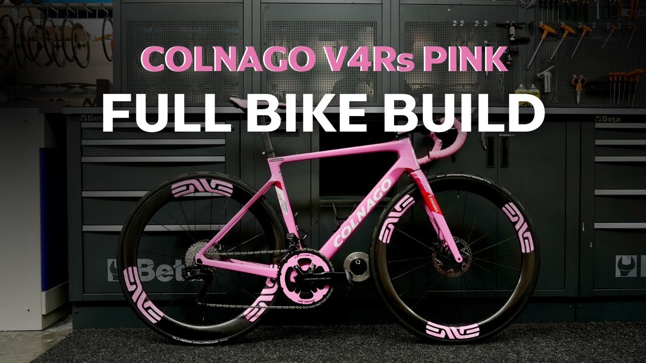 Full Bike Built Colnago V4Rs Pink Edition for Pogacar - Giro d'Italia 2024 winner