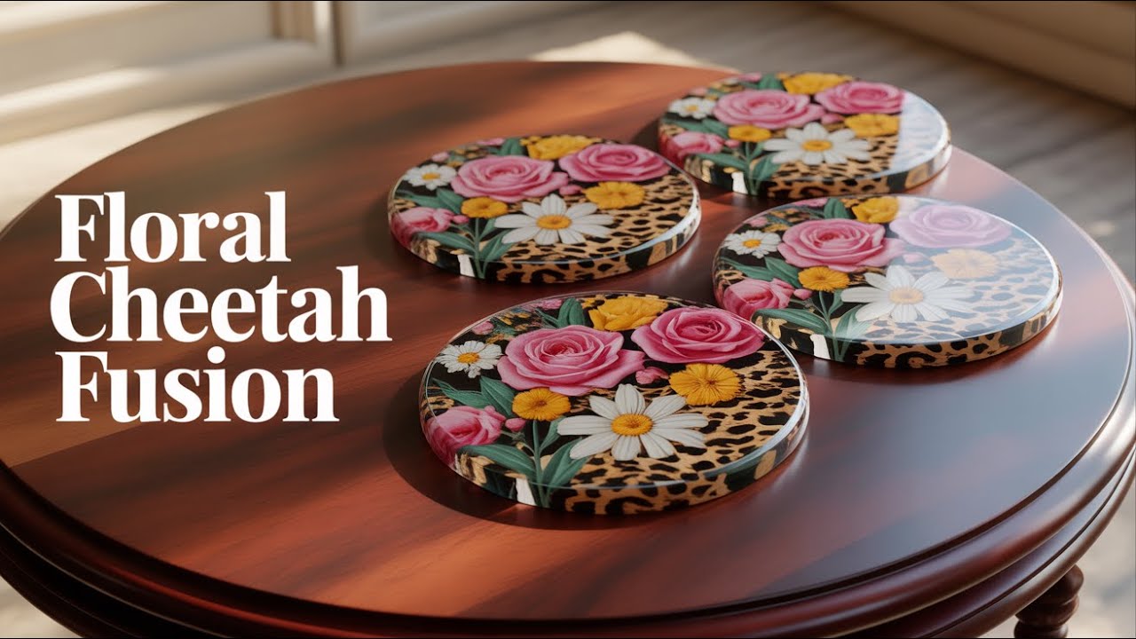 371|Vinyl Inlay Magic: Transform Your Resin Coasters With These Easy Steps