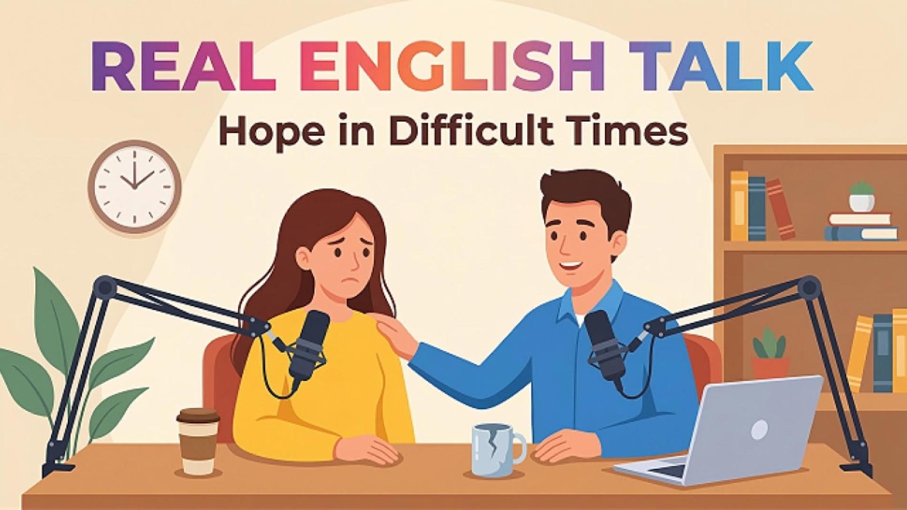 Как обрести надежду, когда мир кажется разрушенным | Разговор на английском языке из реальной жиз...