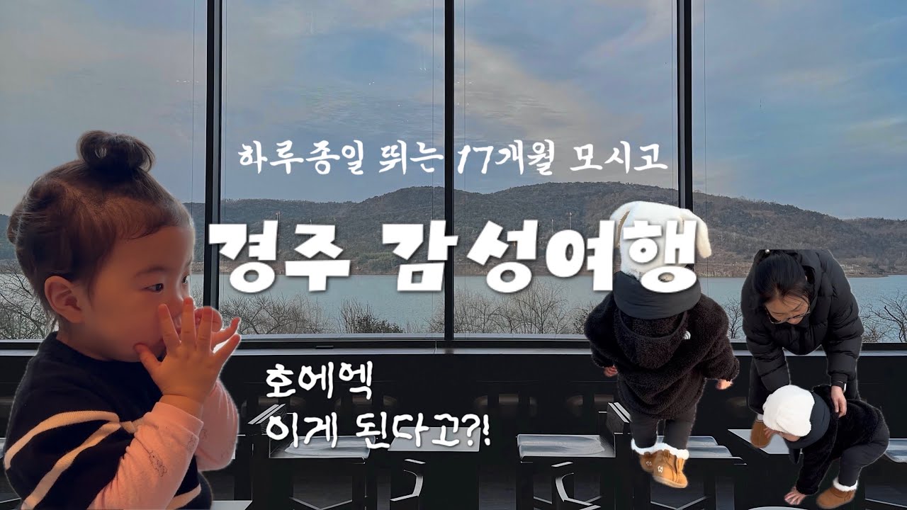 17개월 아기랑 경주 여행 (감성여행이라 쓰고 노동이라 읽..) #경주 #소노캄 #경주소노캄  