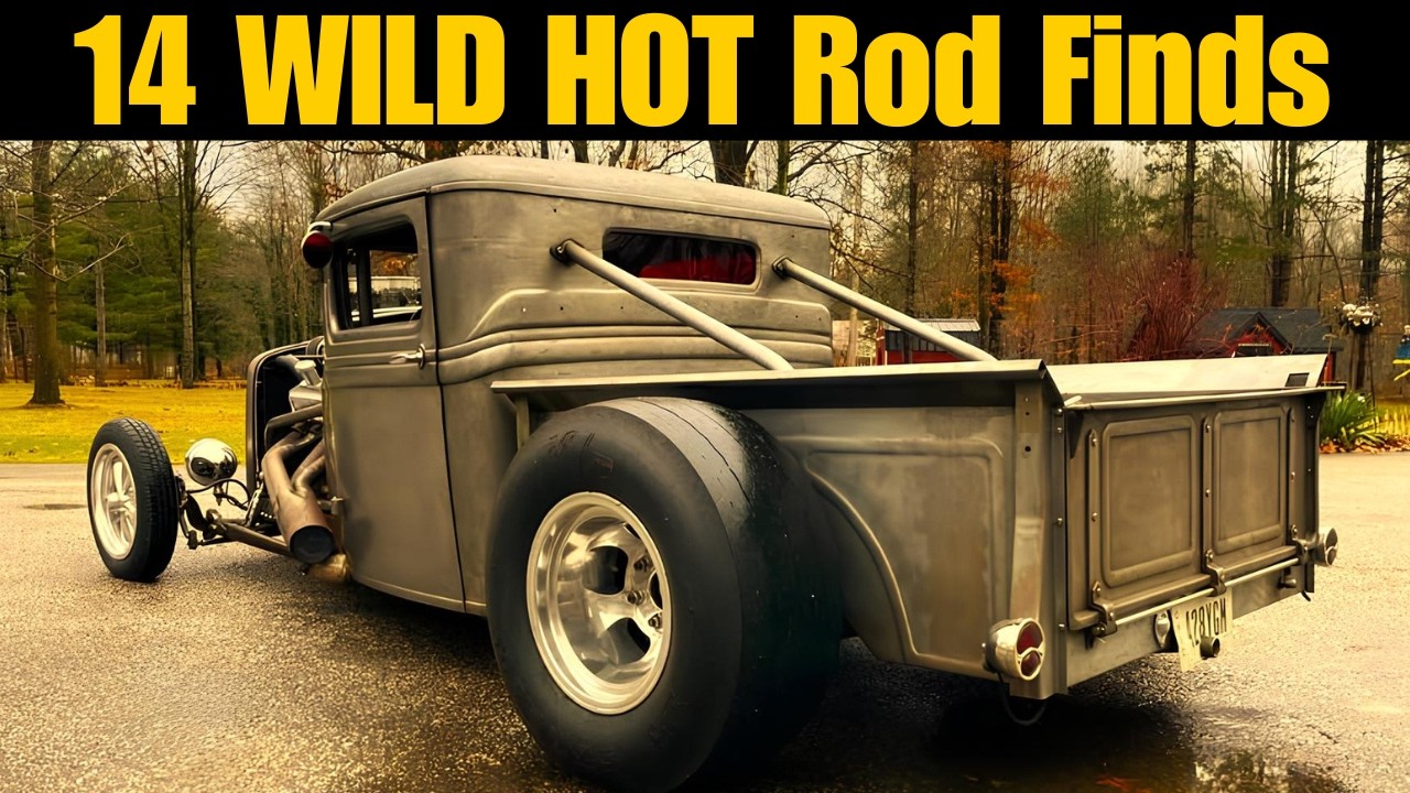 14 COOL and WILD HOT Rods for Sale! EPIC Street Machines!!