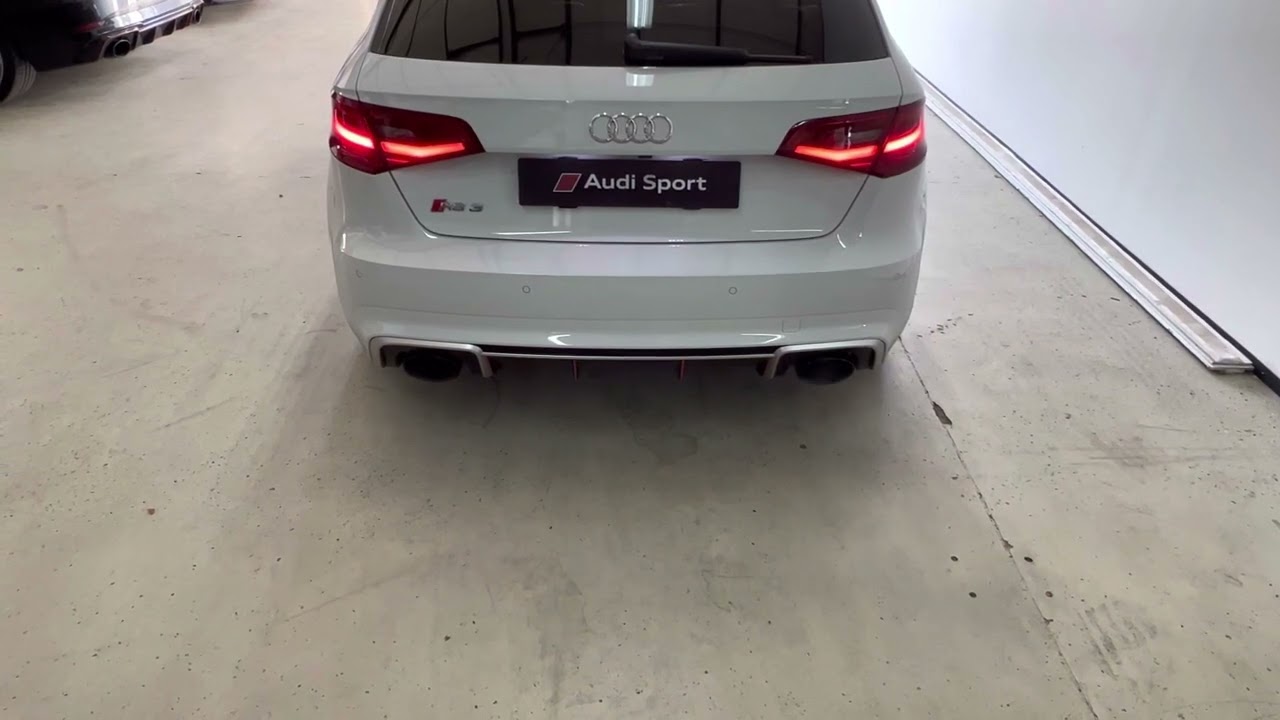 AUDI RS3 8V1 CZGB 88,9mm 3,5&ldquo; exhaust system valve controlled by HPerformance
