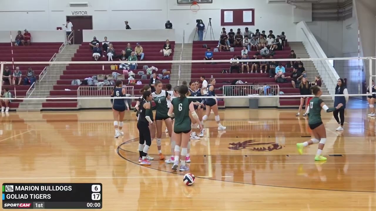 Marion Bulldogs vs Goliad Tigers,  2025 Floresville Tournament Day 2
