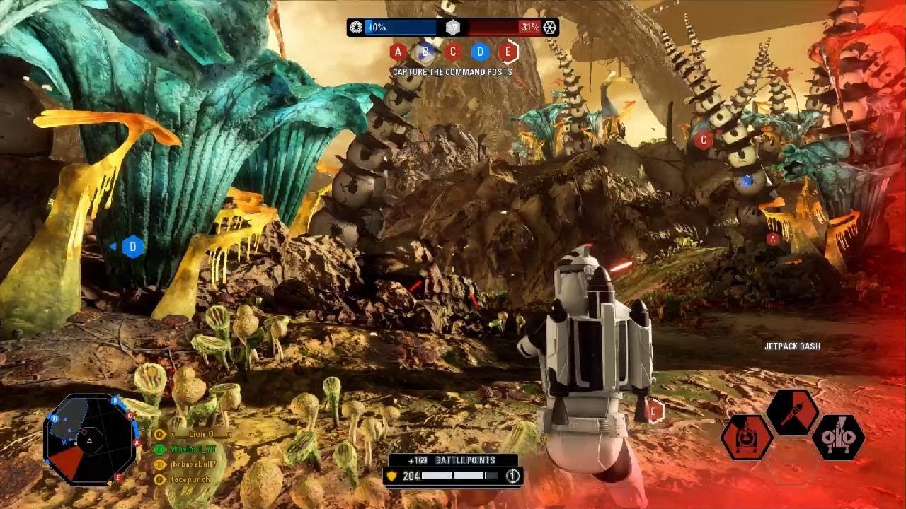 Lion and Wolves on Felucia