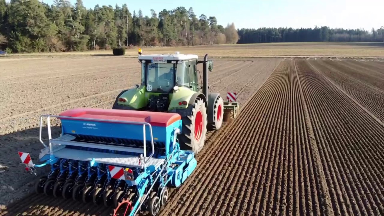 Claas Arion Lemken Saphir 9  Sommergerste 2021