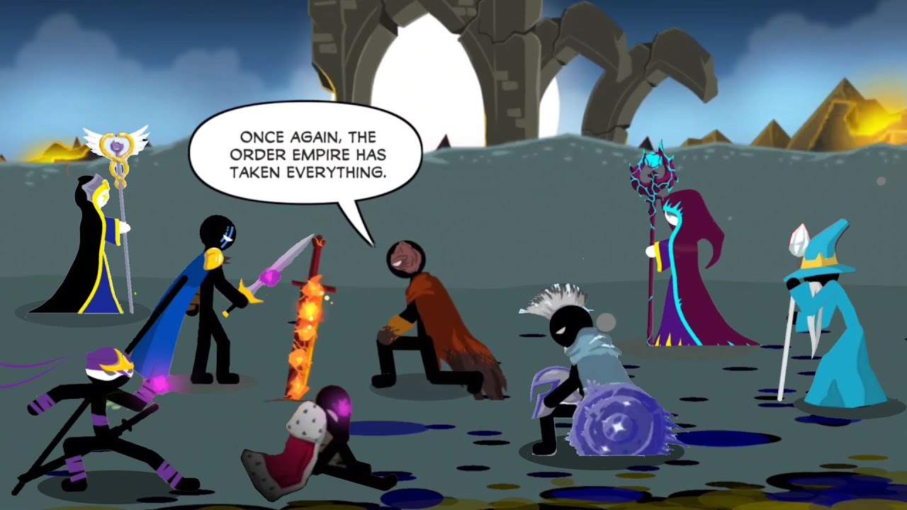 Stick War 3 - All Cutscenes & Animation