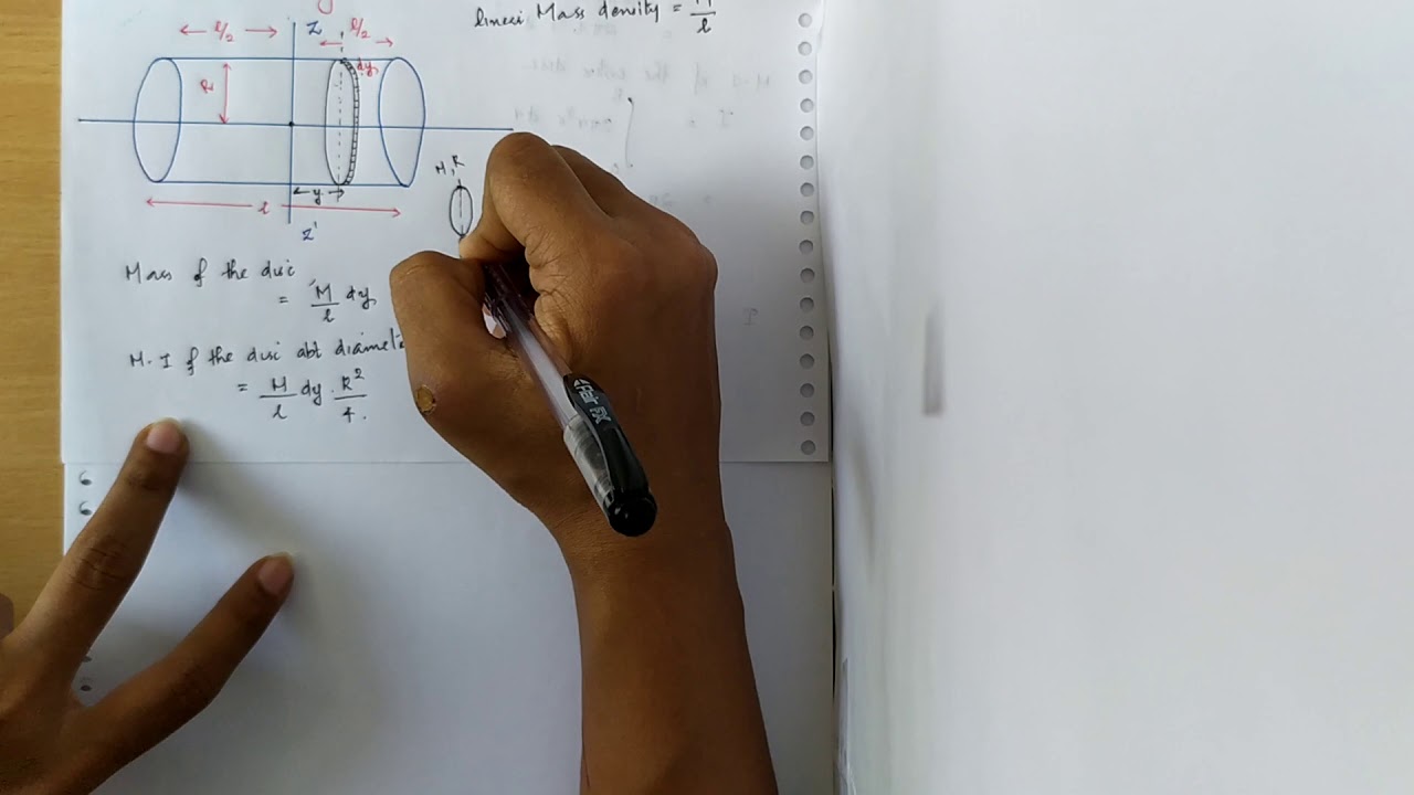 Moment of Inertia of a Solid Cylinder - Part 2