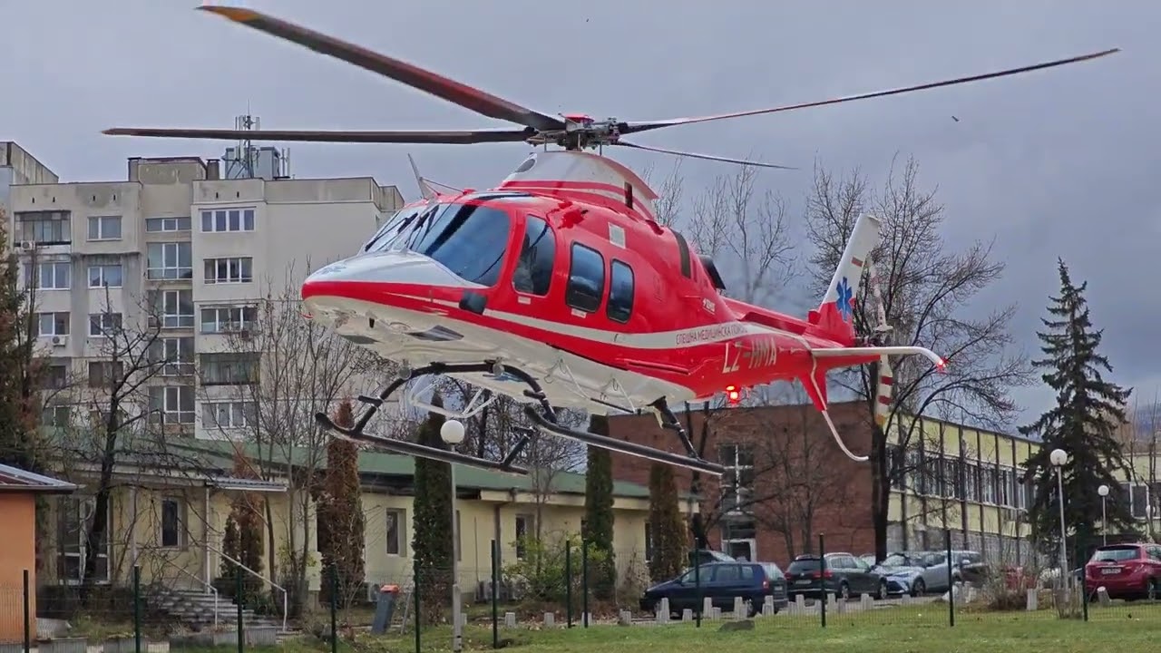 Air ambulance, Sofia, Bulgaria