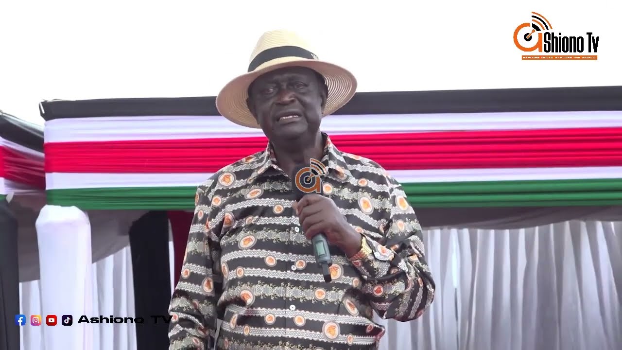DP  Kindiki, Oburu Speech  in Homabay today with ODM Leaders