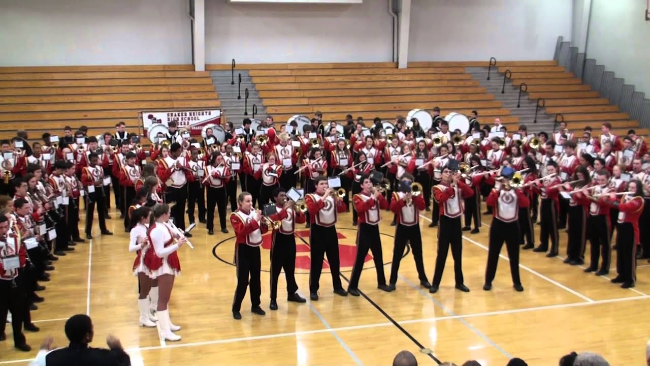 SHHS Marching Band Trip Concert- We're Not Gonna Take It/You Shook Me- 3/22/2013