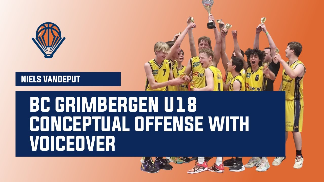 BC Grimbergen U18 Conceptual Offense with Voiceover