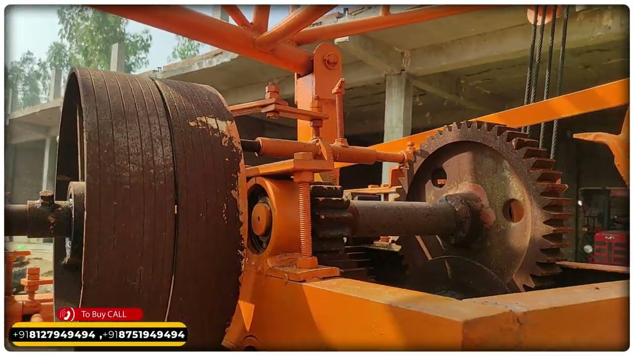 Heavy Borewell machine with TATA Diesel engine || Boring machine || Water rotary #Borewellmachine