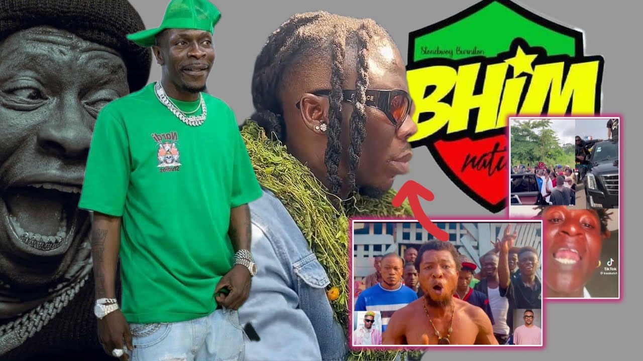 stone should wise up & learn frm shatta wale.see hw bhim nation fans ar defendn shatta ova stonebwoy