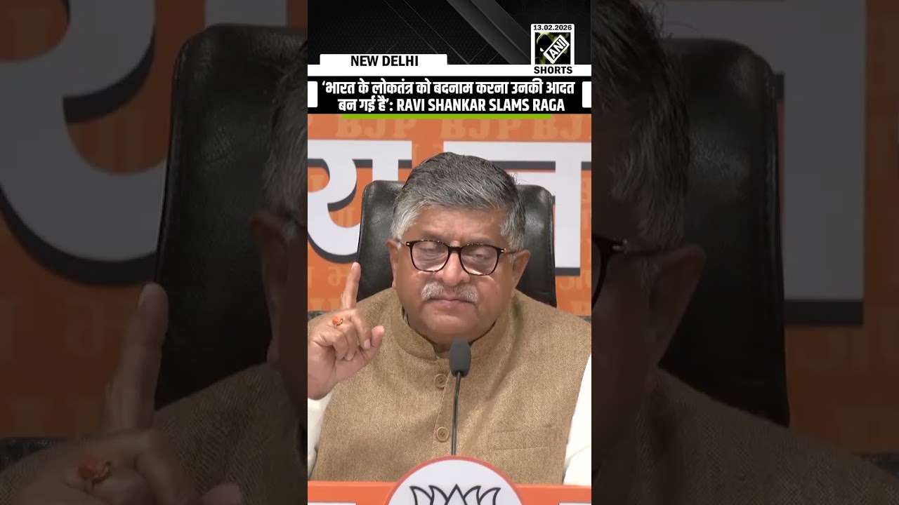 BJP&rsquo;s Ravi Shankar Prasad slams Rahul Gandhi over &lsquo;Indian democracy&rsquo; remarks abroad