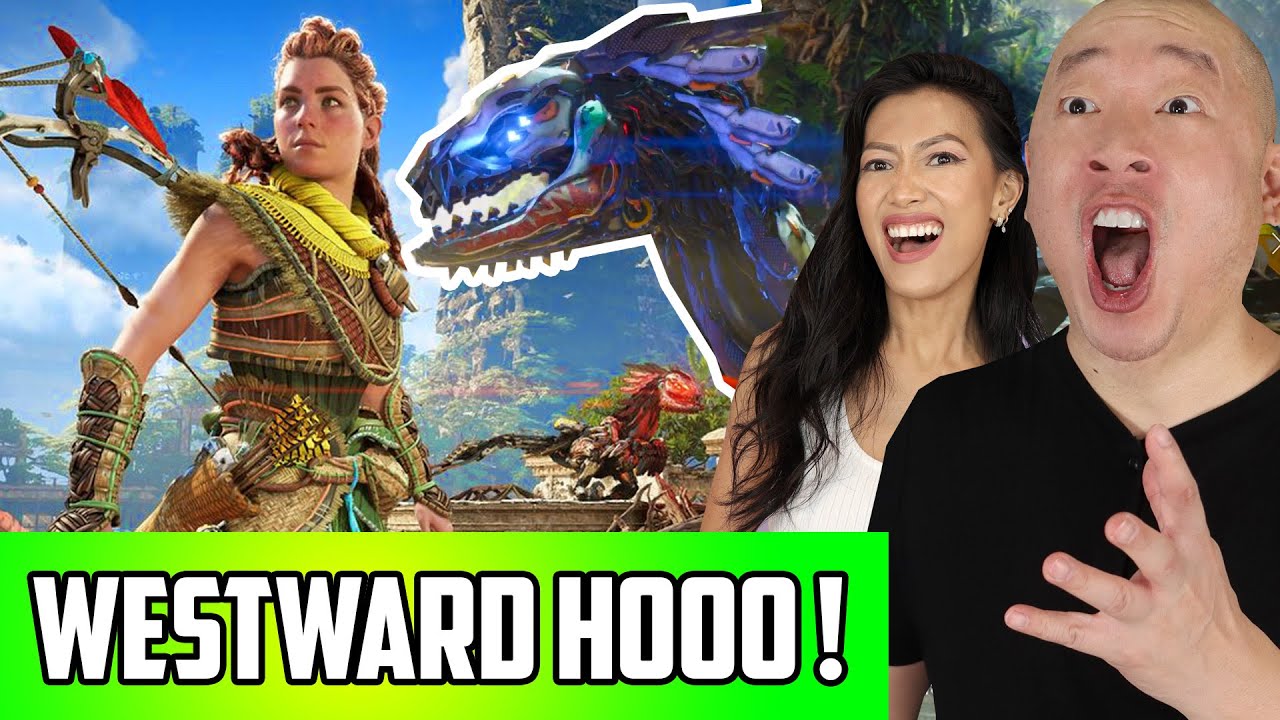 Horizon Forbidden West Gameplay Reaction | Glorious PS5 Graphics!