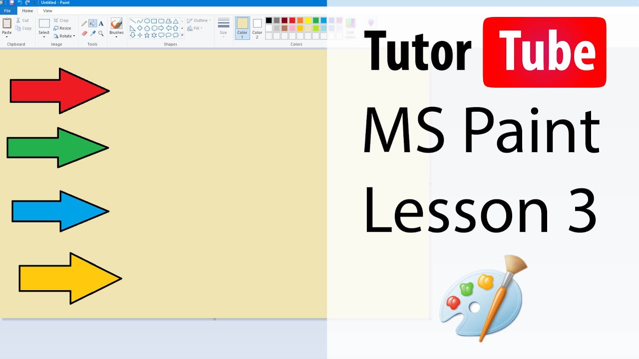 Учебное пособие по MS Paint — Урок 3 — Открытие файла