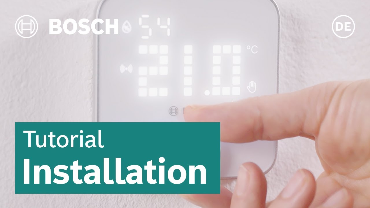 Installation: Raumthermostat II 230V | Bosch Smart Home
