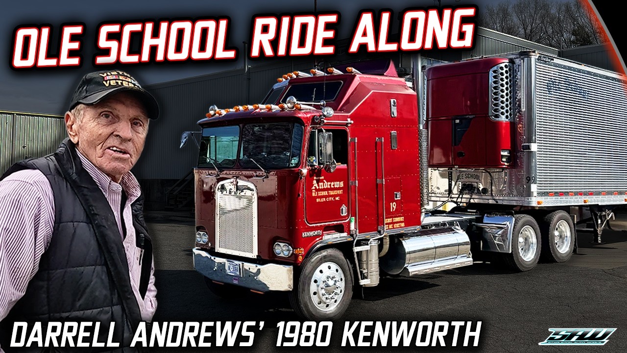 Ole School Trucker: Darrell Andrews Ride Along - Vietnam NASCAR & Open Road
