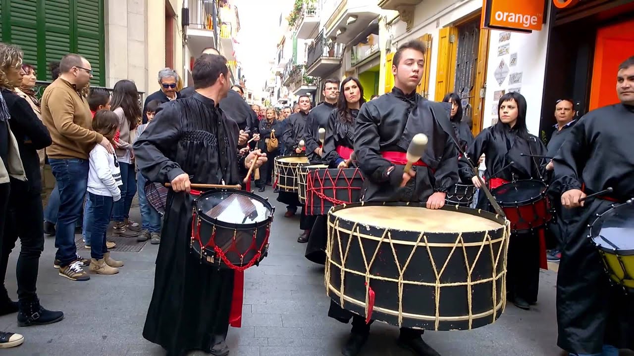Els tambors i bombos d'Andorra de Teruel a Sitges