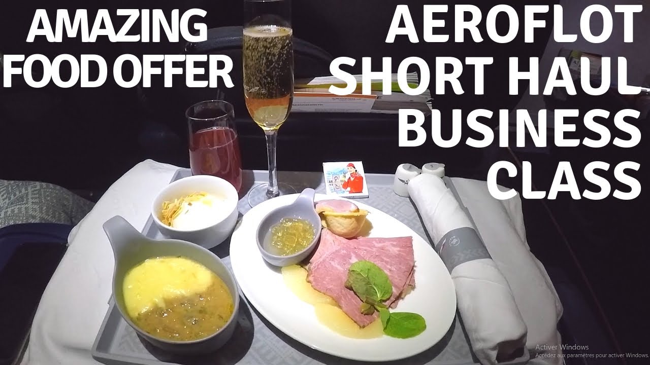 AEROFLOT AIRBUS A320 (BUSINESS) | Moscow - St Petersburg