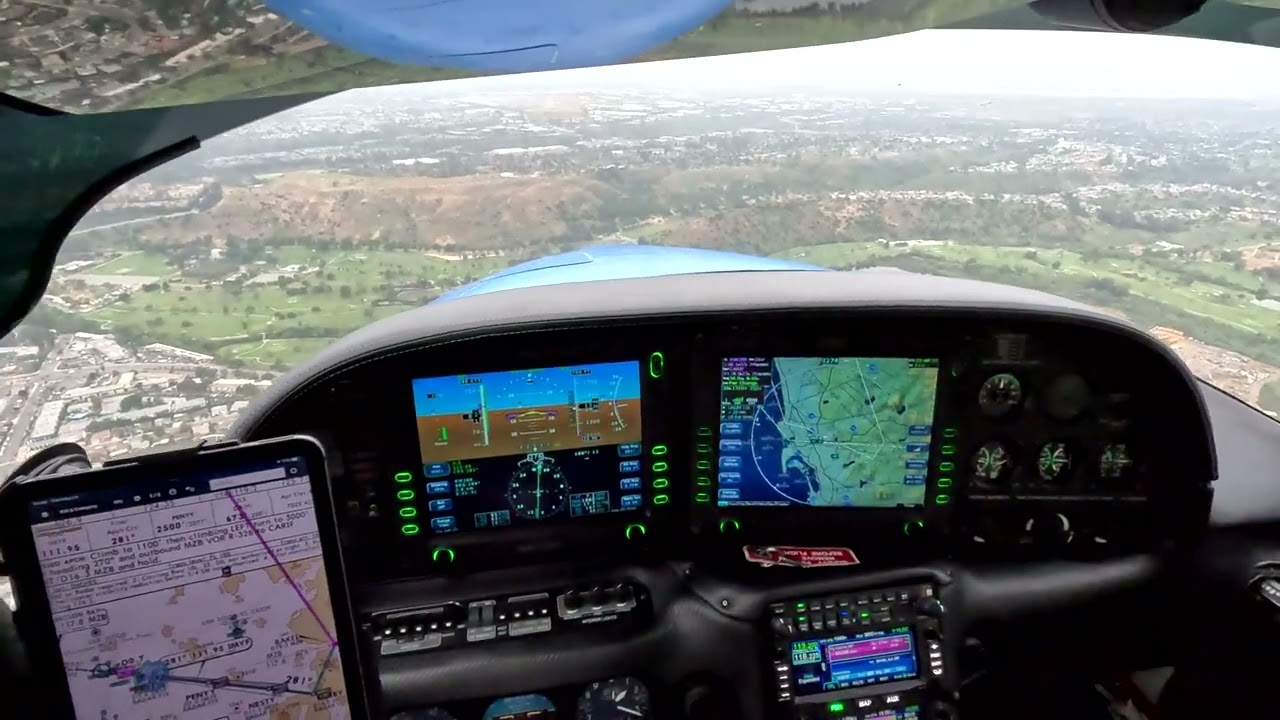 Cirrus SR22 KMYF ILS 28R Approach Montgomery Field San Diego KMYF