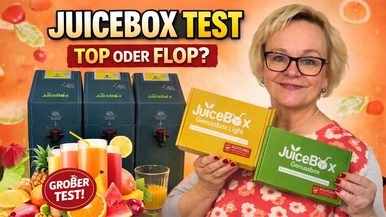 🍹 JUICEBOX ausprobiert 💛 Lohnt sich das? Ehrlicher Test