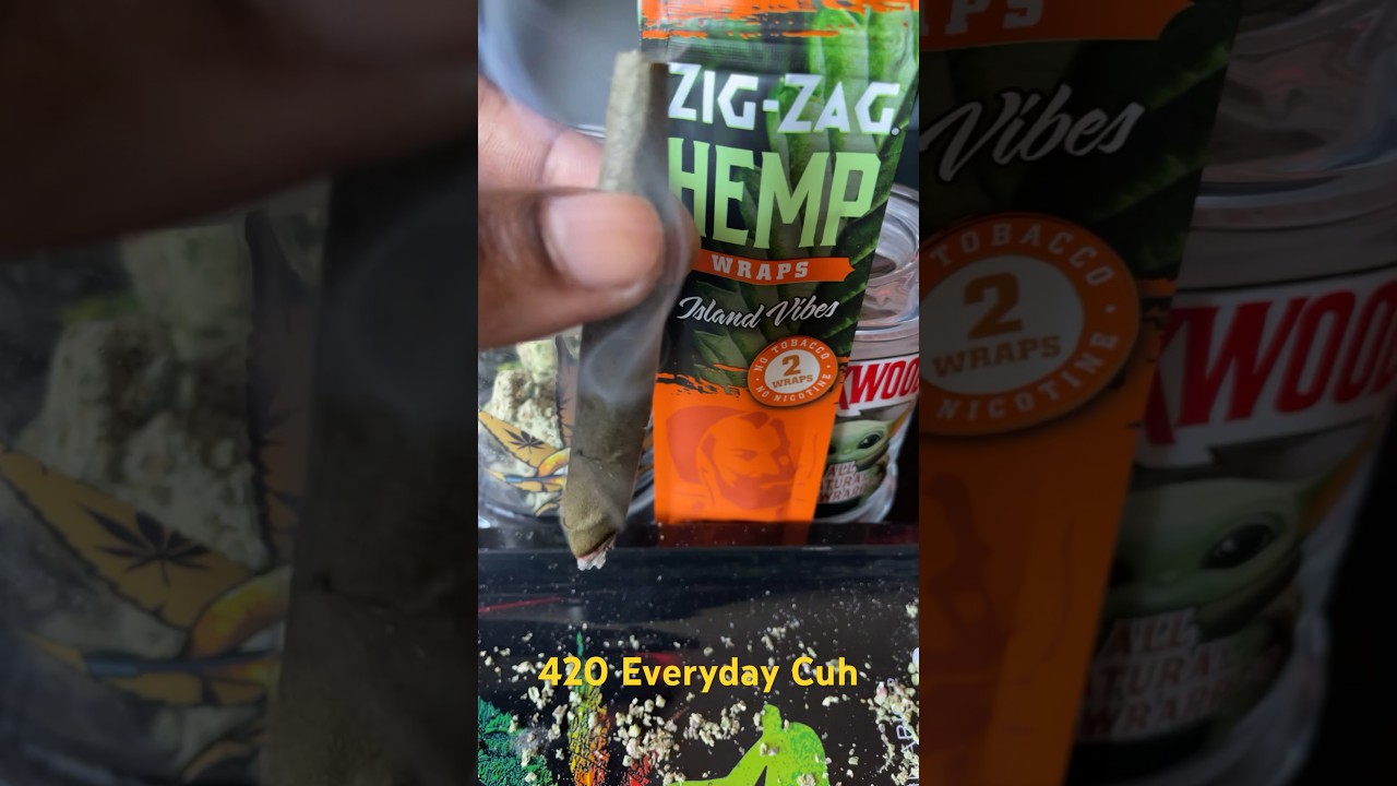 ZIG-ZAG HEMP WRAPS. Island Vibes. No tobacco, no nicotine. #rap #music #cuhmunity #hiphop #aceboyCUH