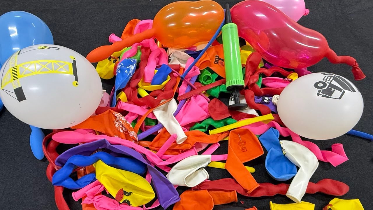 Satisfying Balloons Blowing ASMR #balloon #balloons #balloonpopping #baloonpop