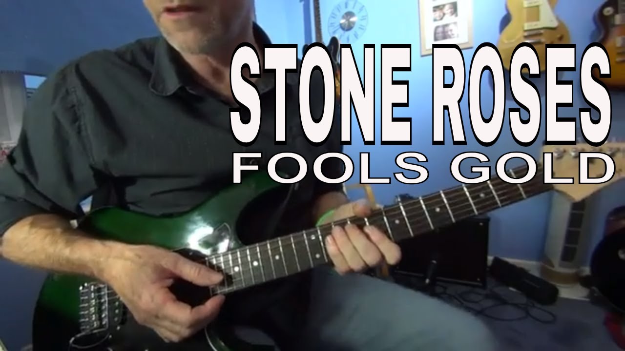 Fools Gold - by The Stone Roses - guitar lesson / tutorial