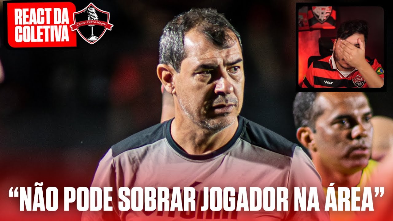 🚨 "FALTA MALANDRAGEM E MELHORAR A PARTE FÍSICA" I REACT COLETIVA CARILLE I VITÓRIA 2X2 JUVENTUDE